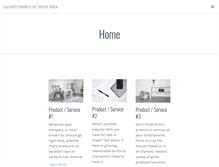 Tablet Screenshot of calvarycsi.org